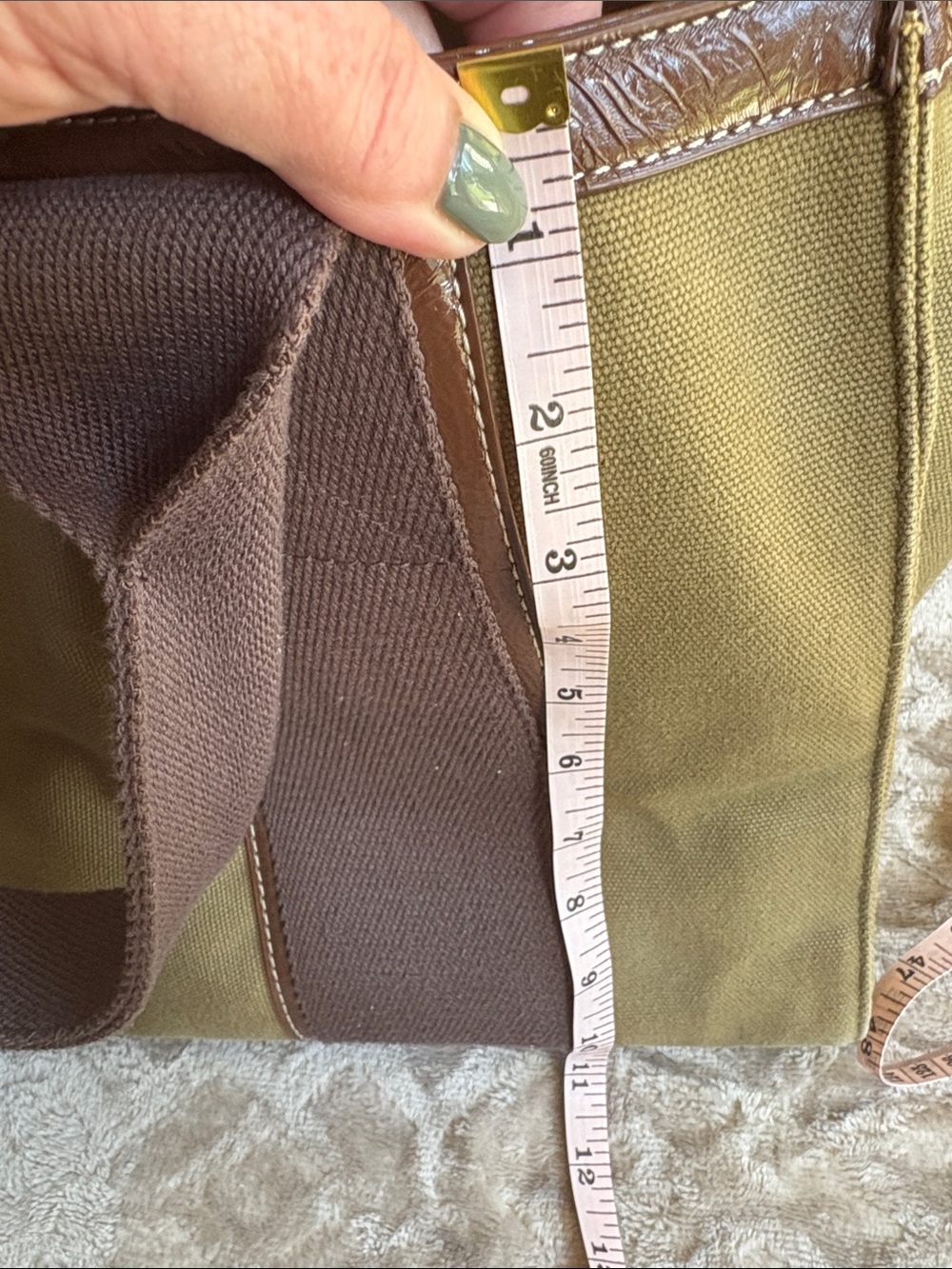 Vintage Barneys New York Canvas Weekend Tote Bag - Picture 9 of 10